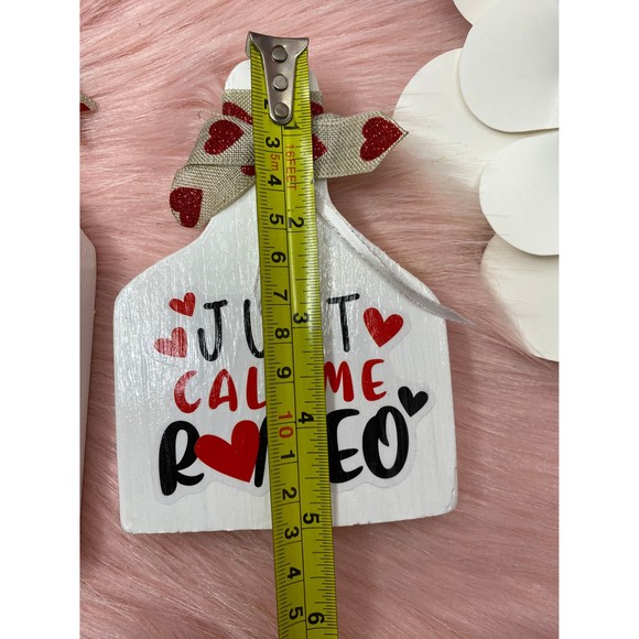 Mini cutting boards Valentine's Day decoration / rustic valentine's day decorati - Picture 7 of 11